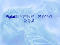 Pigtail的生产流程、分类及参数课件