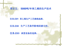 苯乙烯生产技术课件