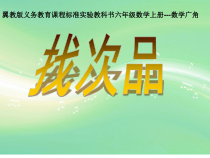 冀教版数学六年级上册《找次品》优质课PPT课件