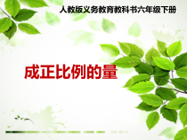 冀教版数学六年级下册《成正比例的量》课件PPT（1）