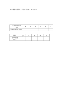 冀教版数学六年级下册《探索规律》课后习题