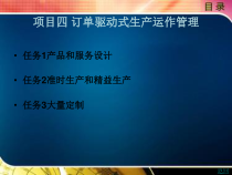 订单驱动式生产运作管理课件