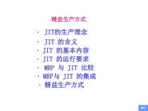 精益生产方式JIT教案课件