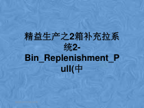 精益生产之2箱补充拉系统2Bin_Replenishment_Pull(中课件
