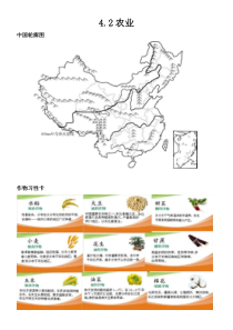 《第二节 农业》学生课前材料-人教版地理八年级上册
