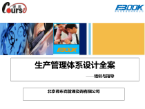 生产管理体系设计全案(86张)课件