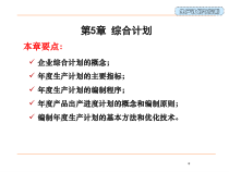 生产计划与控制第5章综合计划课件