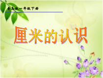 青岛版（五四制）数学一年级下册《信息窗一（厘米的认识）》PPT课件