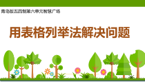 青岛版（五四制）数学一年级下册《用列举的方法解决递增（递减）问题》PPT课件