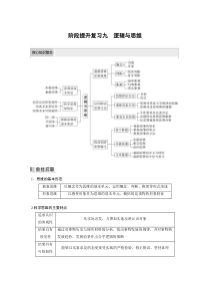 (部编版)高考政治一轮复习讲义阶段提升复习9逻辑与思维(含解析)