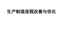生产制造流程改善与优化课件(71张)