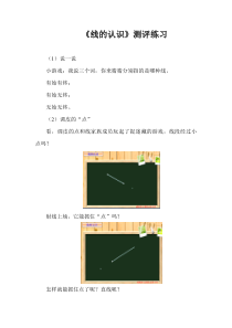 青岛版（五四制）数学三年级下册《信息窗一（直线、射线和线段）》课后习题