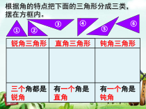 青岛版（五四制）数学四年级上册《信息窗二（三角形的内角和）》优秀课件PPT