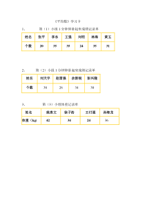 青岛版（五四制）数学四年级上册《信息窗一（平均数）》课后习题