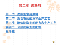 液体洗涤剂生产工艺特征课件