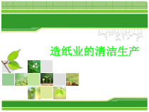 造纸业的清洁生产课件