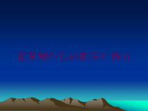 常见慢性伤病的医疗体育培训课件