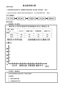 北京版数学五年级上册《复式条形统计图》导学案