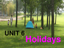 剑桥英语（Join in）四年级下册《Unit 6 holidays》PPT课件 (共24页)