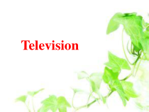 剑桥英语（Join in）五年级下册《Unit 3 Television》PPT课件1 (共11页)