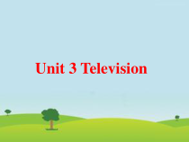 剑桥英语（Join in）五年级下册《Unit 3 Television》PPT课件2 (共10页)