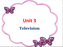 剑桥英语（Join in）五年级下册《Unit 3 Television》PPT课件2 (共26页)