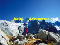 剑桥英语（Join in）五年级下册《Unit 6 Adventures》PPT课件1 (共10页)