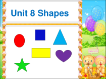 北师大版（一起）一下《Unit 8 Shapes》PPT课件 (共20页)