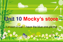 北师大版（三起）英语四下《Unit 10 Lesson 2 Can I have the blue oneplease》PPT课件(共18页)