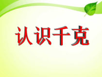 西南师大版数学三年级上册《2 认识千克》PPT课件3