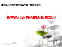 西南师大版数学三年级下册《长方形和正方形的面积》PPT课件4