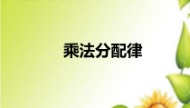 西南师大版数学四年级下册《乘法运算律》PPT课件1