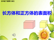 西南师大版数学五年级下册《长方体、正方体的表面积》PPT课件2