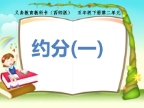 西南师大版数学五年级下册《约分、通分》PPT课件2