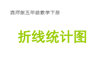 西南师大版数学五年级下册《折线统计图》PPT课件4