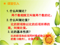 西南师大版数学六年级下册《比例》PPT课件1