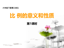 西南师大版数学六年级下册《比例》PPT课件2