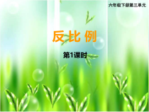 西南师大版数学六年级下册《反比例》PPT课件2