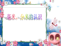青岛版（六三制）二年级数学下册《信息窗一（毫米、分米、千米的认识）》PPT课件6