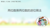 青岛版（六三制）三年级数学下册《信息窗三（两位数乘两位数（进位）的笔算）》PPT课件2