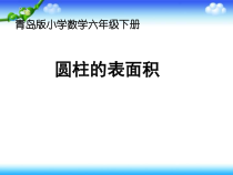 青岛版（六三制）六年级数学下册《信息窗二（圆柱的表面积）》PPT课件3