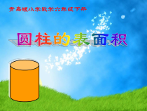 青岛版（六三制）六年级数学下册《信息窗二（圆柱的表面积）》PPT课件4