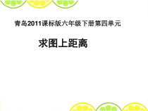 青岛版（六三制）六年级数学下册《信息窗三（用比例尺解决问题2）》PPT课件1