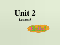 北京版英语一年级下册《Unit 2 What do you do Lesson 5》PPT课件6(1)