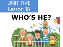 北京版英语一年级下册《Unit 5 Who’s he Lesson 18》公开课PPT课件4(1)