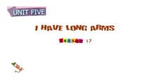 北京版英语二年级上册《Unit 5 I have long arms Lesson 17》PPT课件2(1)
