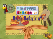 北京版英语三年级上册《Unit 7 When is Thanksgiving Lesson 23》PPT课件2(1)