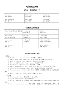 高中英语高考超实用各类动物英文谚语汇总