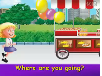 川教版英语四年级下册《Lesson 1 Where Are You Going？》PPT课件3