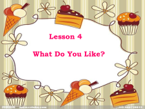 川教版英语四年级下册《Lesson 4 What Do You Like？》公开课PPT课件3